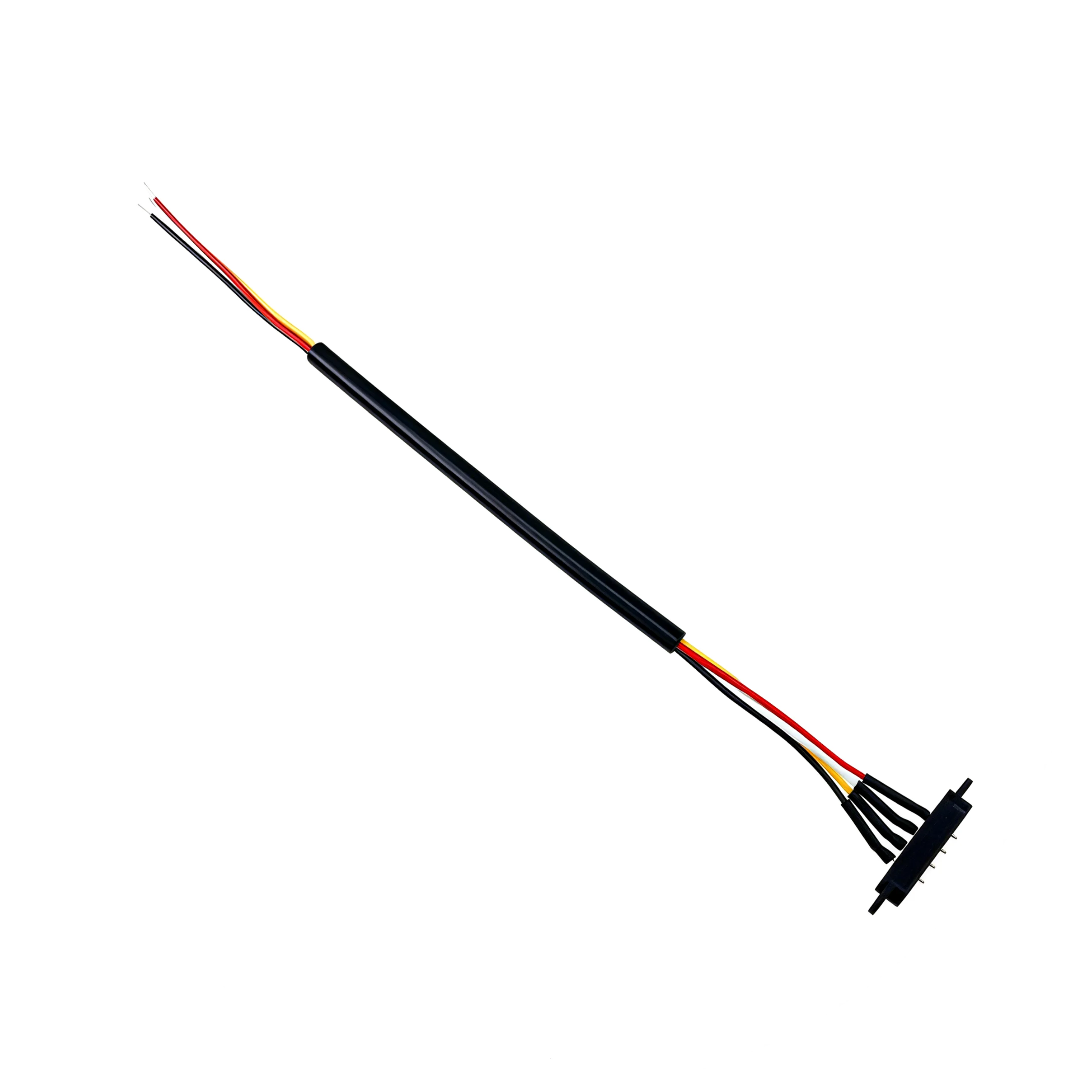 1/3/5 Paar wasserdichter DC-Magnet-Pogo-Pin-Stecker 2 3 4 5 6 7 8 9 Pole 2,54 mm Pogopin männlich weiblich Kontaktstreifen 90 Grad – Detail 7