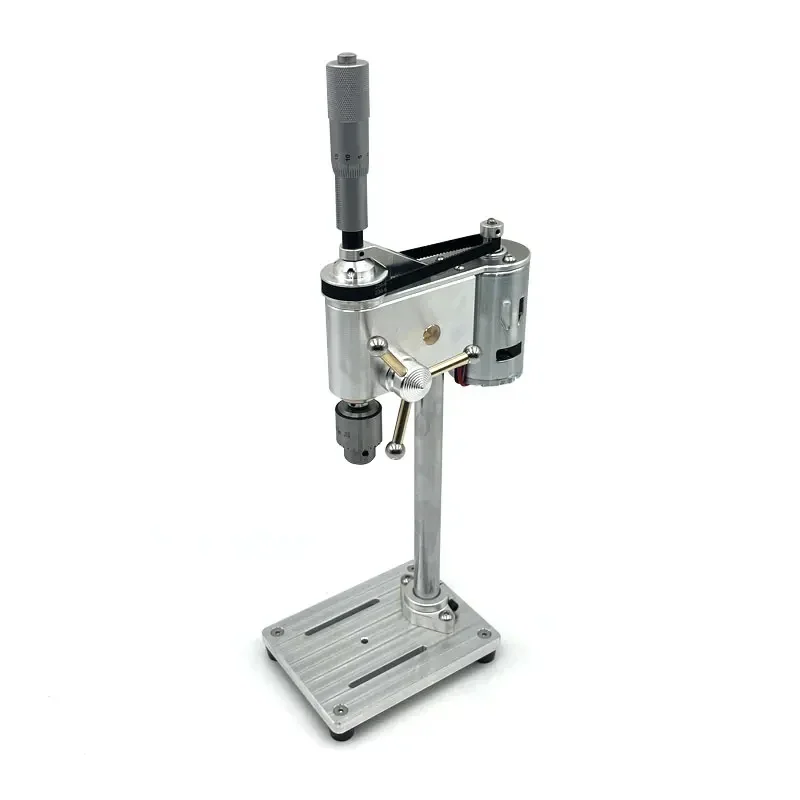 

Precision Miniature Bench Drill 0.3-6.5MM Synchronous Belt Drilling Machine Clock Repair Tool Adjustable Speed Bench Drill Toy