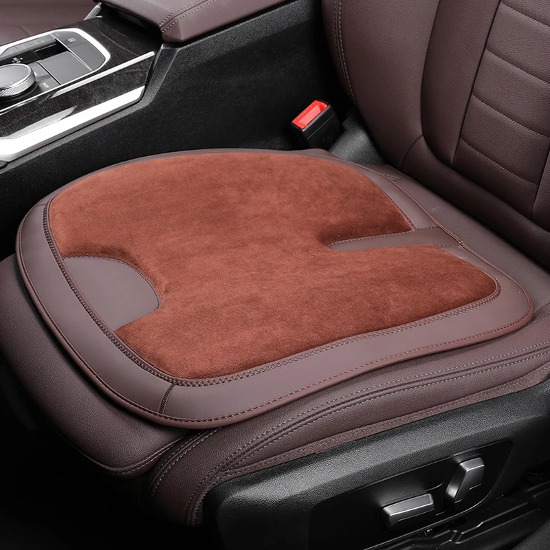 Flannel Universal Model Car Seat Cushion Anti-slip Washable Multifunctional Winter Plush Soft Seats Cover Interior Accessories
