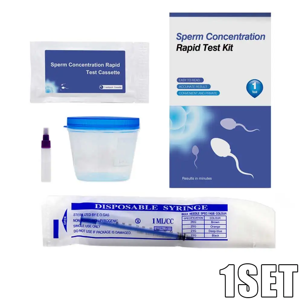 

Male Sperm Test Strip Sperm Concentration Detection Kit - Quick & Easy Sperm Motility Quality Test Paper for Men's Fertility