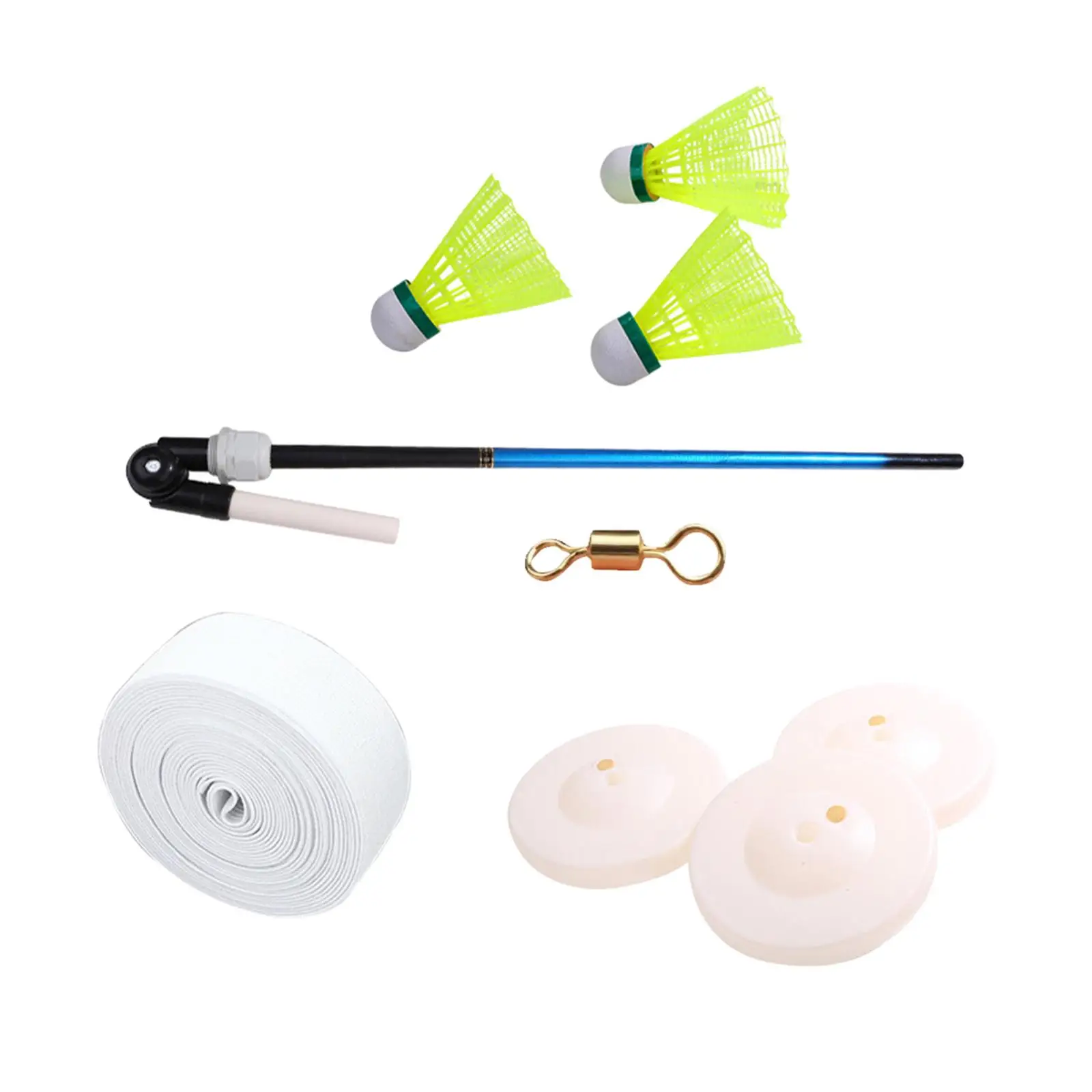 Badminton Badminton Self Training Device Aids Beginner Practice Single Playing Outdoor Backyard Exerciser Exercising