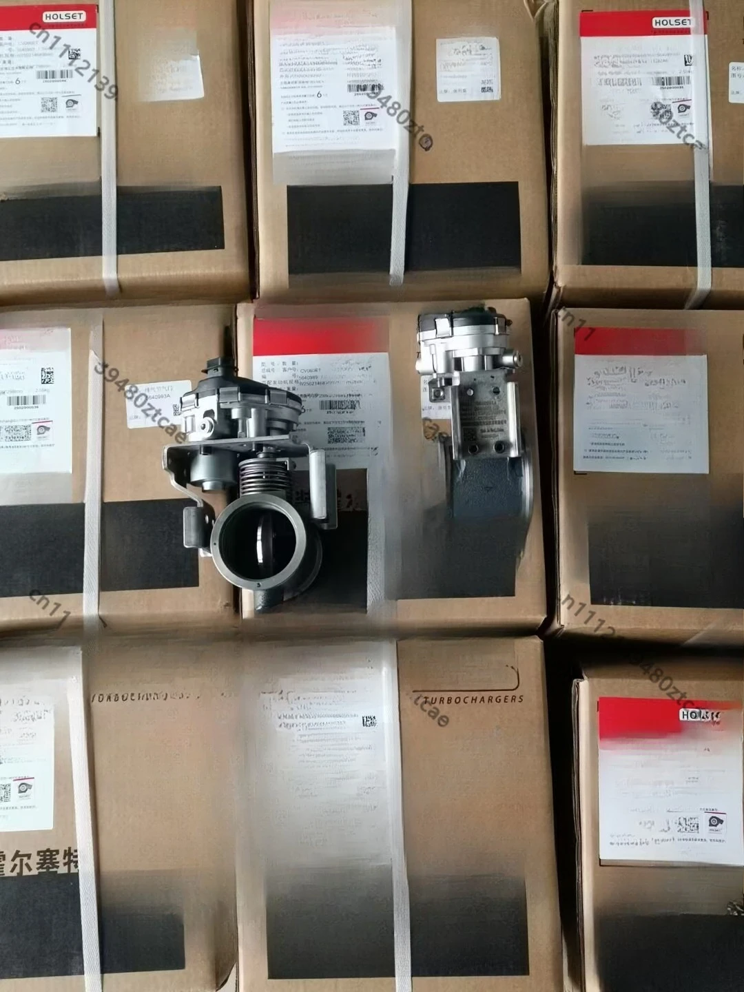 Euro 6 Diesel Engine Exhaust Throttle Valve Fit 3.8L / 4.0L / 4.5L Displacement Different Pin Position Design Aftermarket