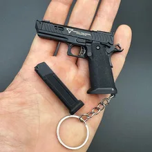 1:3 ミニ G34 バイパー銃キーチェーンシェルイジェクトピストル形状キーチェーン戦術的なおもちゃの銃モデル男性コレクション