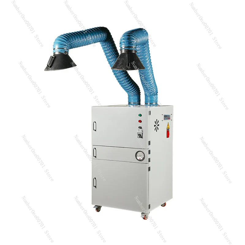 Mobile Welding Smoke Purifier Industrial Weld Fume Dust Collector Welding Smoking Machine Second Protection Dry Soldering Smoke