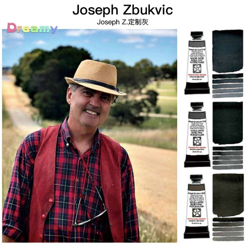 ألوان مائية USA Daniel Smith Extra Fine Artist المائية 15 مل Alvaro Castagnet، ألوان مائية كلاسيكية للنقاء والدوام غير المتفوق. #3