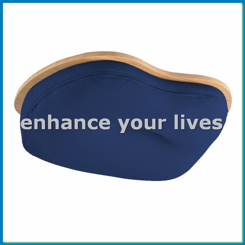Lap Desk with Pillow Cushion Portable Bamboo Laptop Table Pillow Lap Desk Learning Desk for 14 Inch Computer Notebook D-A12I