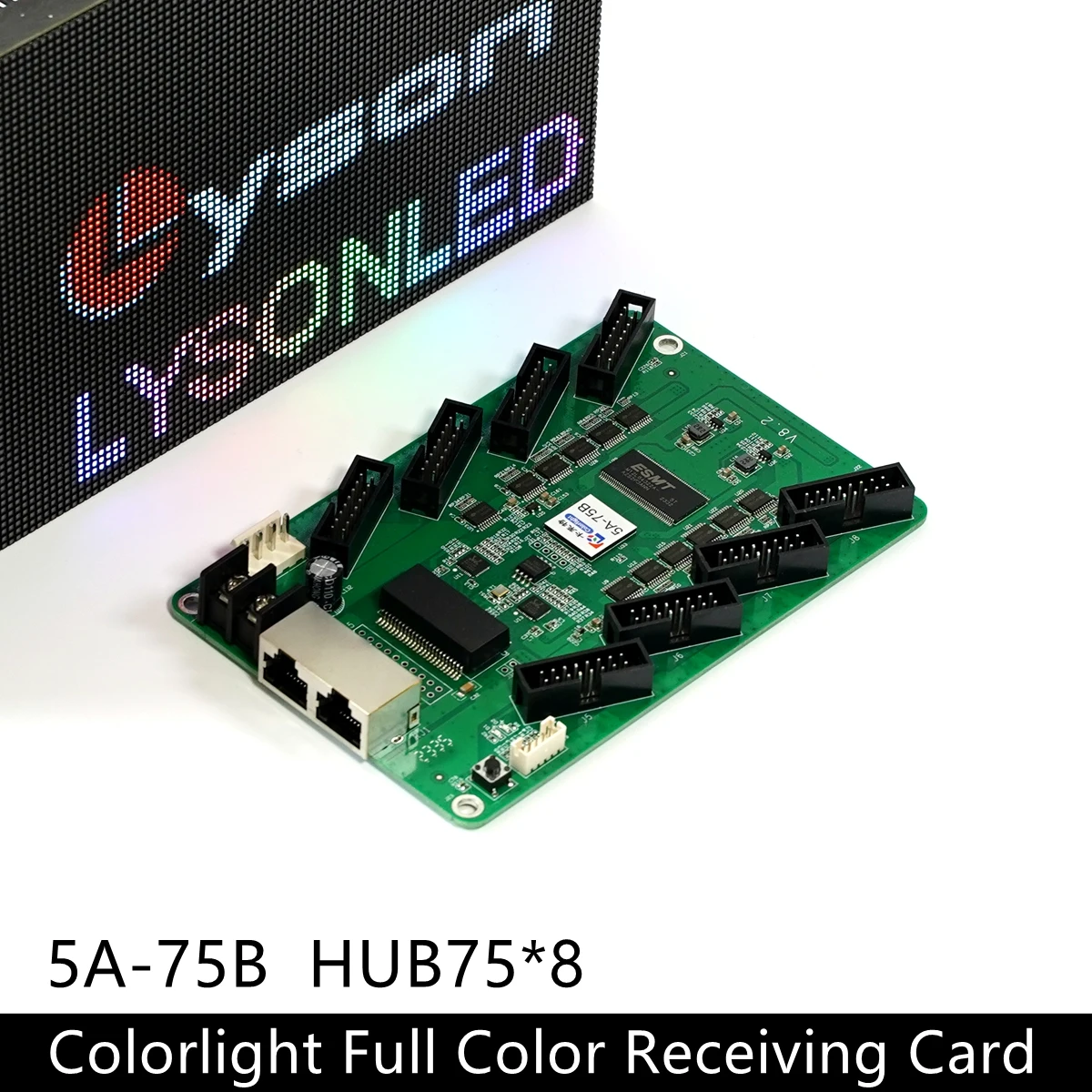 

Colorlight 5A-75B Synchronization Asynchronous Full Color Receiving Card Work For P2.5 P3 P4 P5 RGB Panel