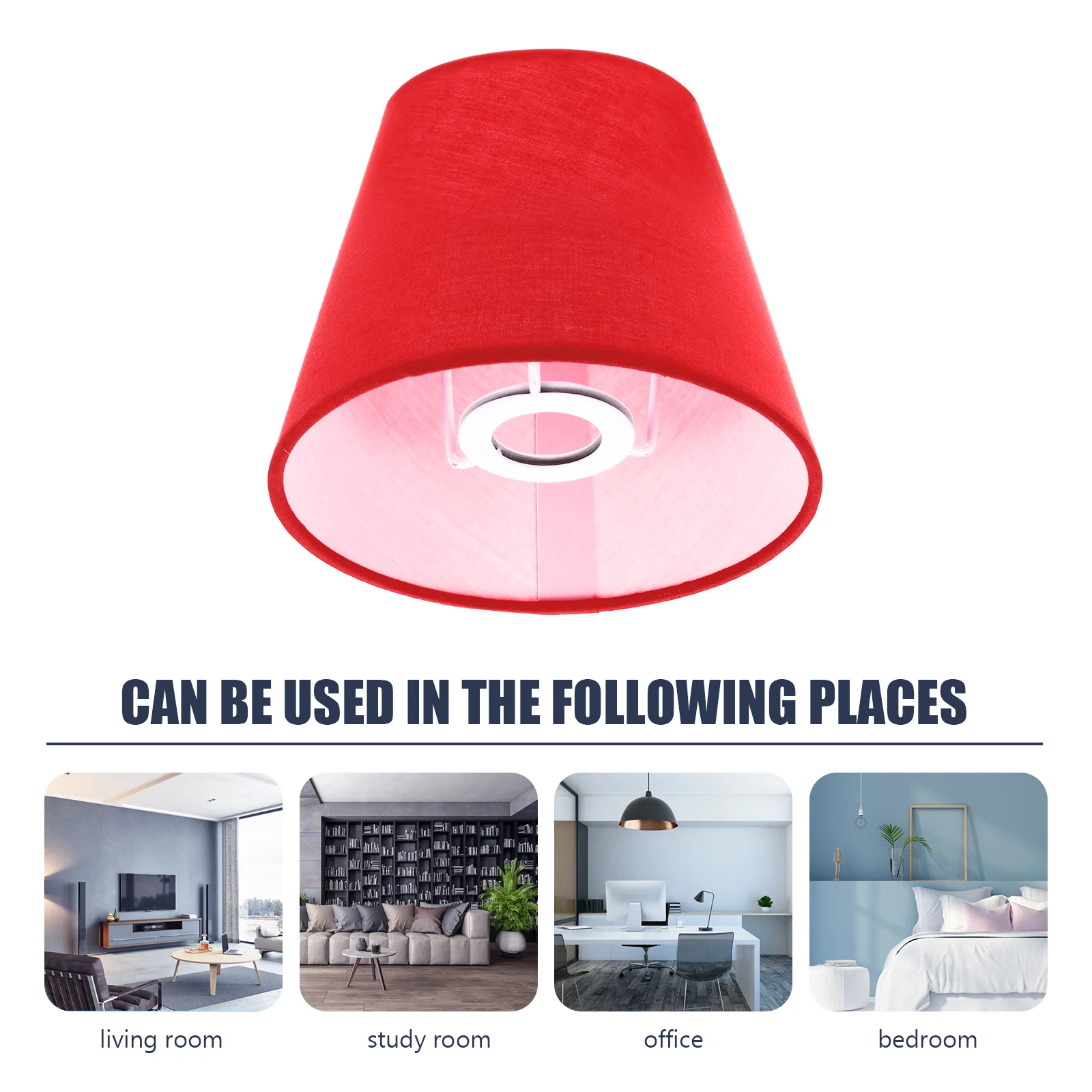 1pc Cloth Lampshade Chandelier Wall Light Accessory Lamp Protector for Ceiling Lamp Lamp Lamp Shade