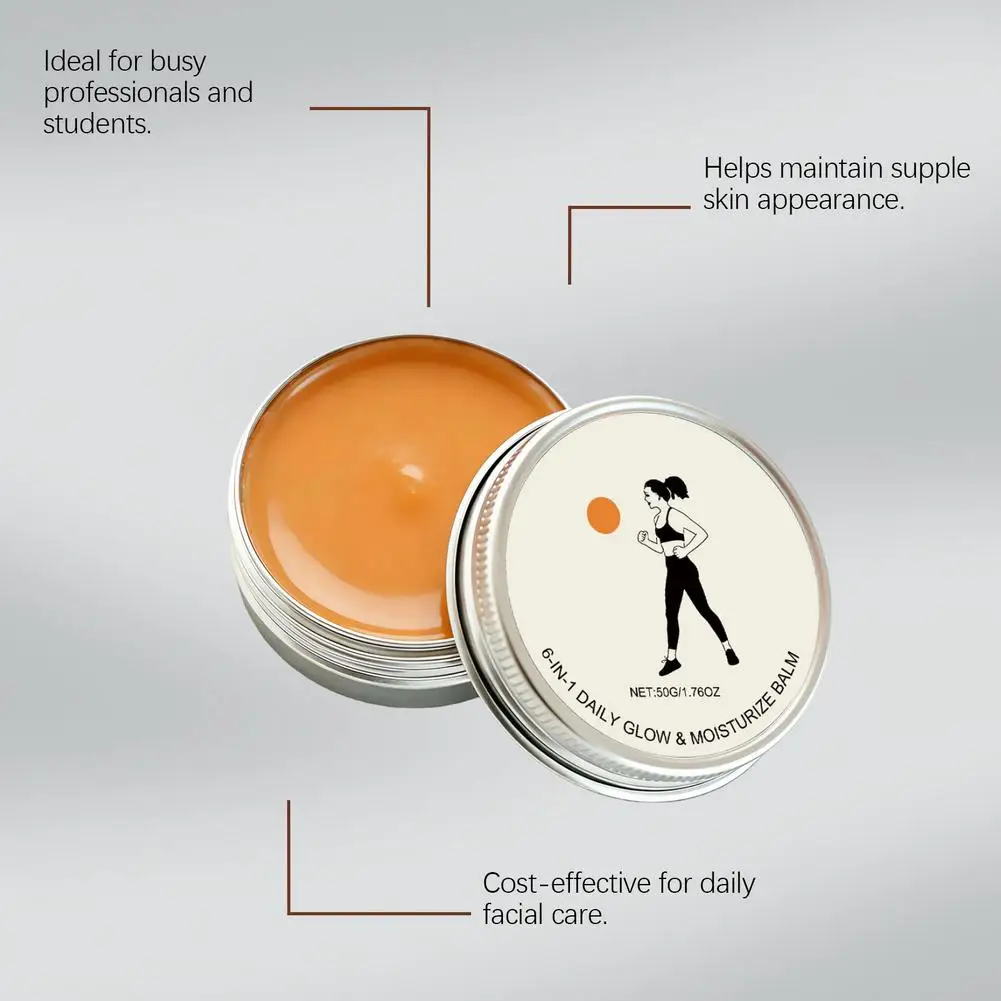 50g Gentle Moisturizing Face Cream, Nourishing Face Care Clear Smooth Lightweight Refreshing Daily Moisturizer 1PCS