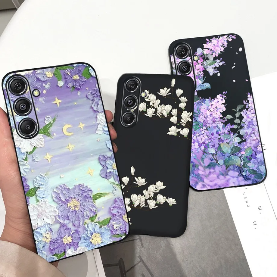 For Samsung Galaxy F13 F23 F34 F54 Back Cover Ultra Soft Silicone Funda Bumper For Samsung F34 F54 Cartoon Cool Fashion Coques