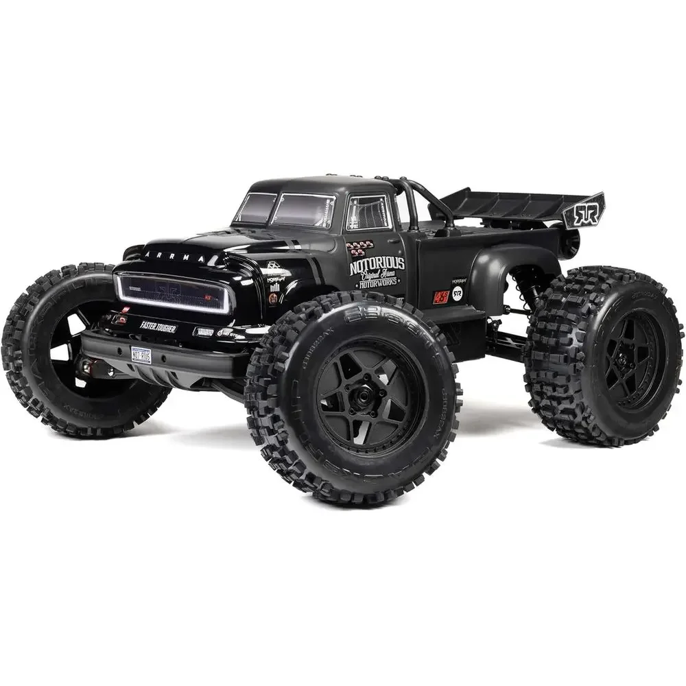 

1/8 Scale 4X4 6S Brushless Stunt Truck RTR (Battery Not Included), Black