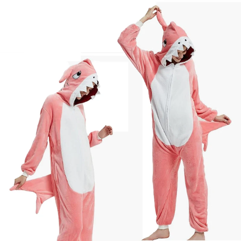 New Adult Shark Costume Halloween Animal Performance Costume Pajamas Party Makeup Ball Drama Stage Performance Costume