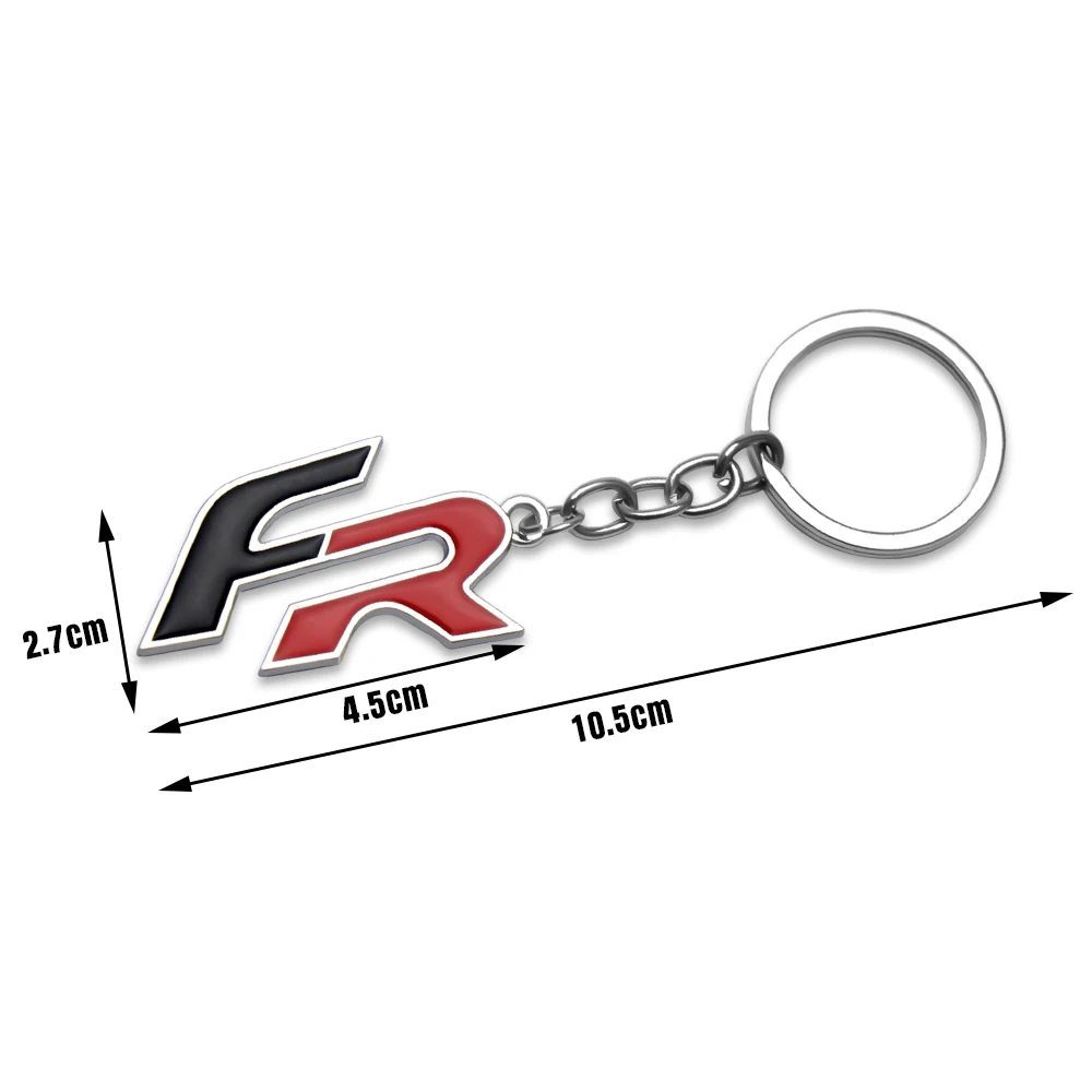 Car Nylon Keychain Key Ring Auto Decoration Accessories For Seat Cupra FR Racing Ibiza Leon E-racer Ateca Formentor Exeo Arona