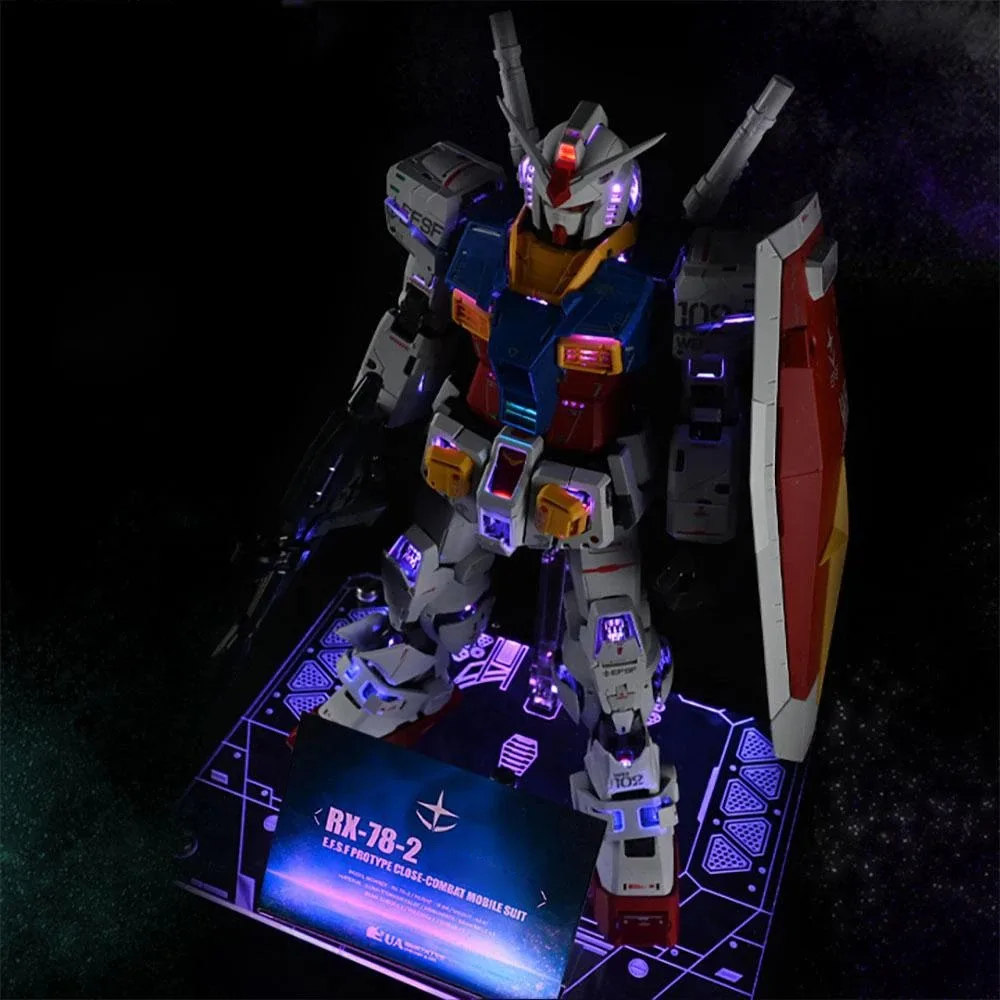 

UA 1/60 PGU Мобильный костюм RX-78-2 Аниме Phantom Light Group Светодиодный аксессуар в сборе Фигурки для игрушек Рождественские подарки