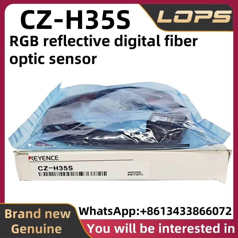 CZ-H35S KEYENCE RGB reflective digital fiber optic sensor,  welcome to consult.