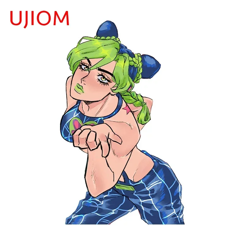 UJIOM 13cm X 7.9cm Funny Jolyne Beautiful Wall Stickers Humorous Living Room Bedroom Waterproof Vinyl Decal Decoration Chambre