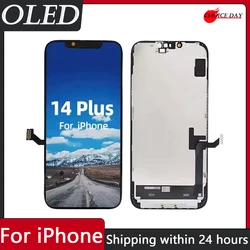 2024 NEW OLED For Iphone 14 Plus LCD Display Touch Screen Digitizer Assembly Replace screen protector for iphone 14 plus LCD