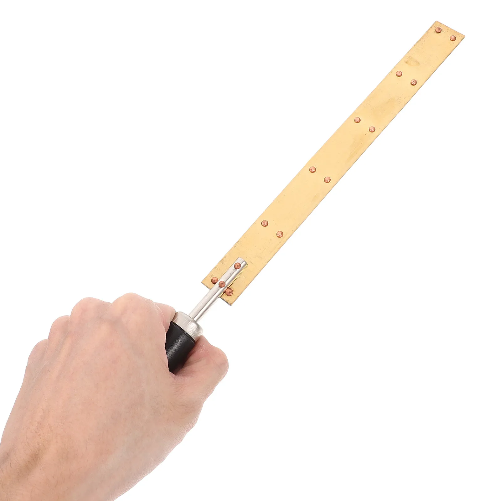 Educational Thermal Expansivity Kit Copper and Iron Metal Strips for Physics Experiment Science Teaching Lab Demonstration Tool