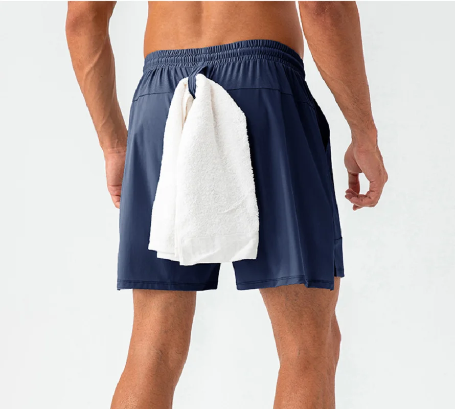 Wholesale New Men's Summer Sports Fitness Training Shorts Quick Drying Breathable Leisure Loose Pant Fashion Short Pants