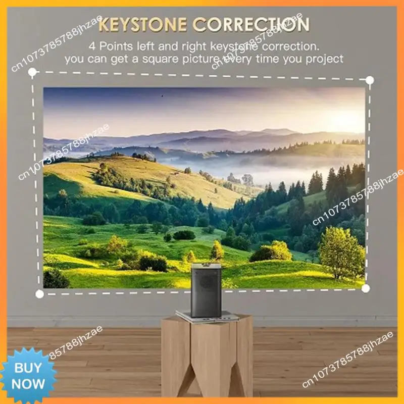 A10R S30MAX Android Wifi 4K Smart Projector With Wifi Bluetooth Pocket 4K 9500L Android 10.0 Projector Easy To Use With US Plug