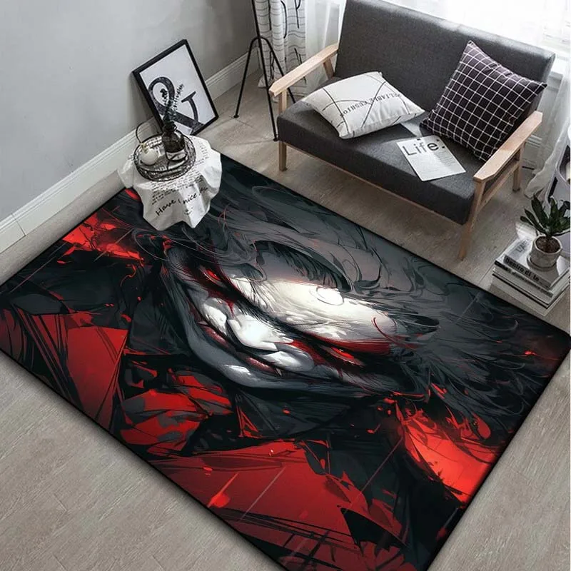 

Carpet multi-size clown joker Carpet for Living Room Bedroom Kid's Room Home Decor Area Rug Non-slip Mat Sofa Mat