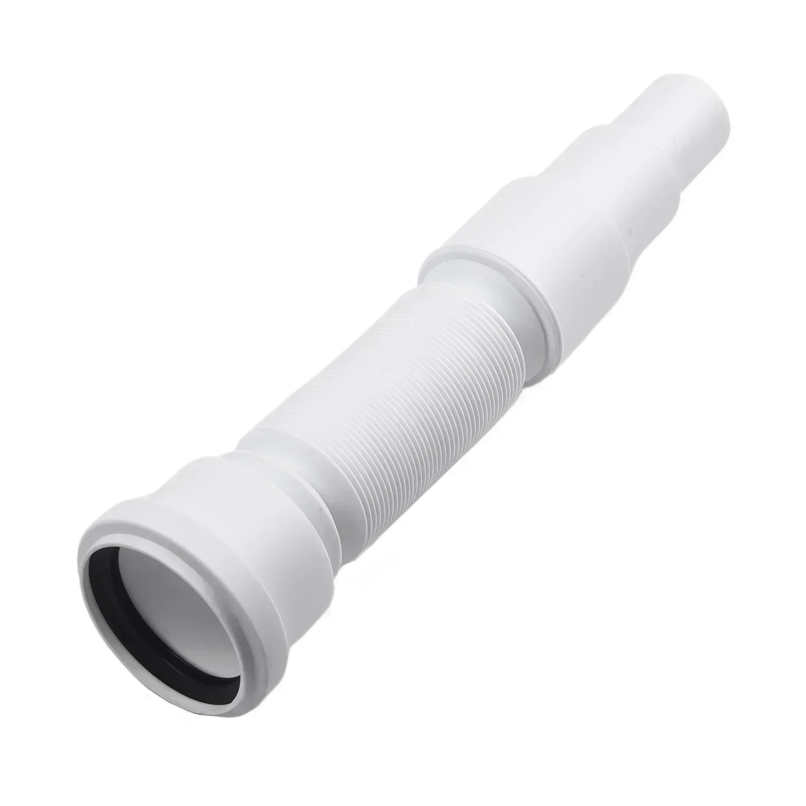 Connect Hose Waste Flush Pipe 1M Drain Hose Flexible Odorstop Pipe Accessories 50mm Chrome Cover Extendable For Shower