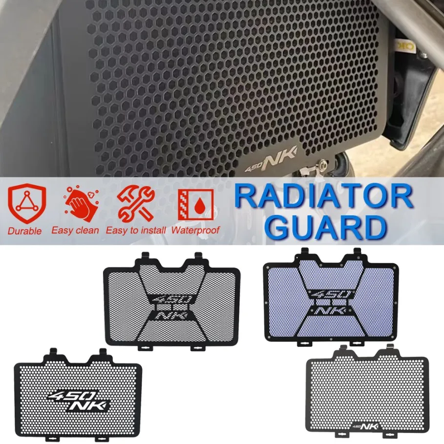 

For CFMOTO CF MOTO 450NK 450 NK nk450 2023 2024 2025 Motorcycle Aluminum Accessories Radiator Grill Guard Oil Cooler Guard Cover