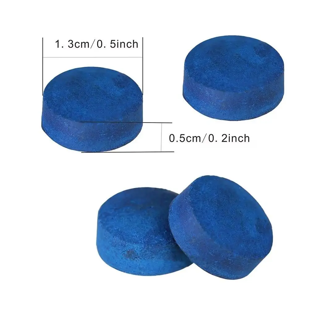 50Pcs Snooker Pool Billiards Cue Tips Replacement Parts M Hardness Billiards Tip 9/10/11/12/13mm Pole Repair Accessories view 6