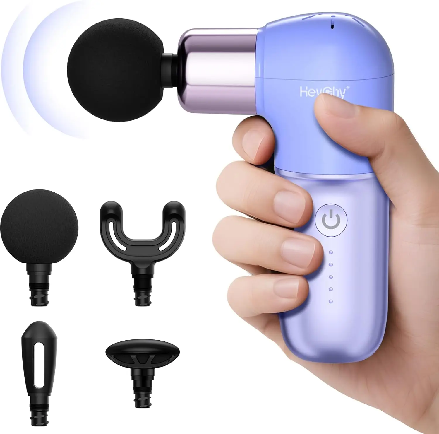 

Super Mini Massage Gun, Deep Tissue Percussion Massager, Portable Travel Massage Gun, Purple