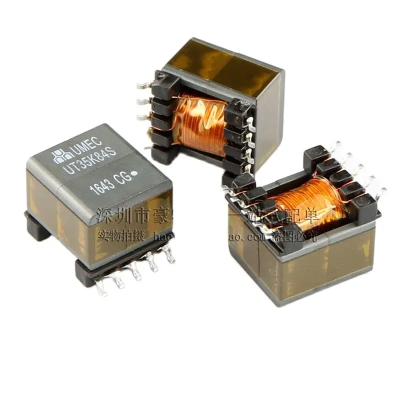 2pcs/ POE flyback switching power supply SMD 127UH 13W 36-72V to 12V 1A power transformer UT35K84S