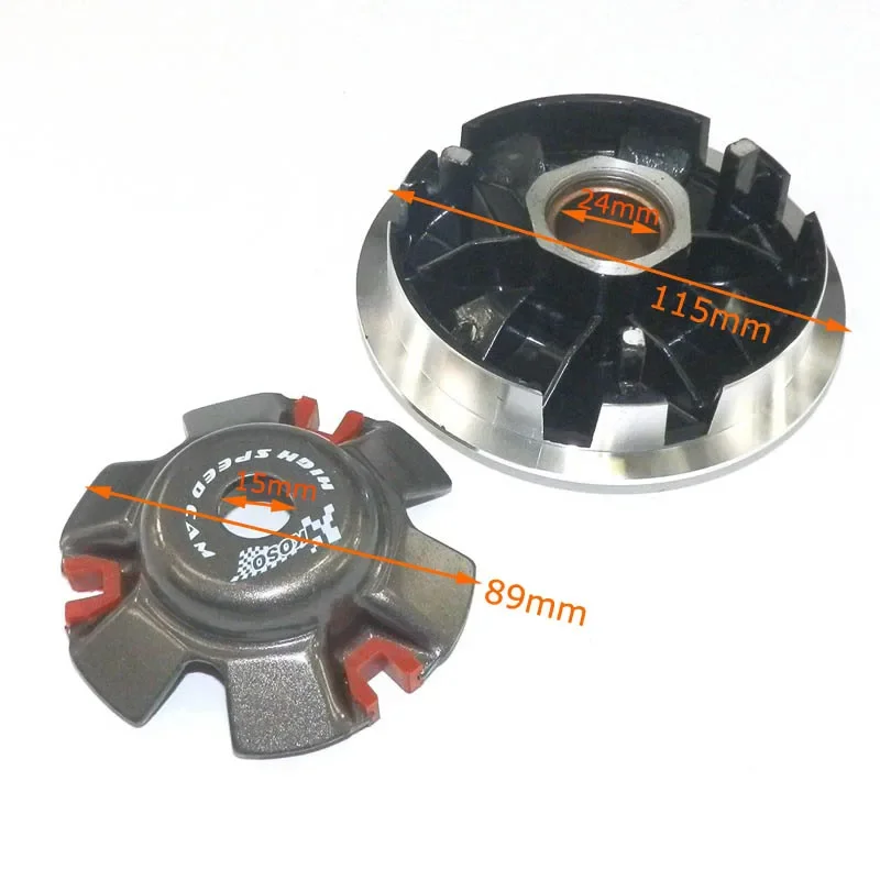 GY6 150cc Sport high Performance Racing Variator Front Clutch for 125cc 150cc Scooter 152QMI 157QMJ