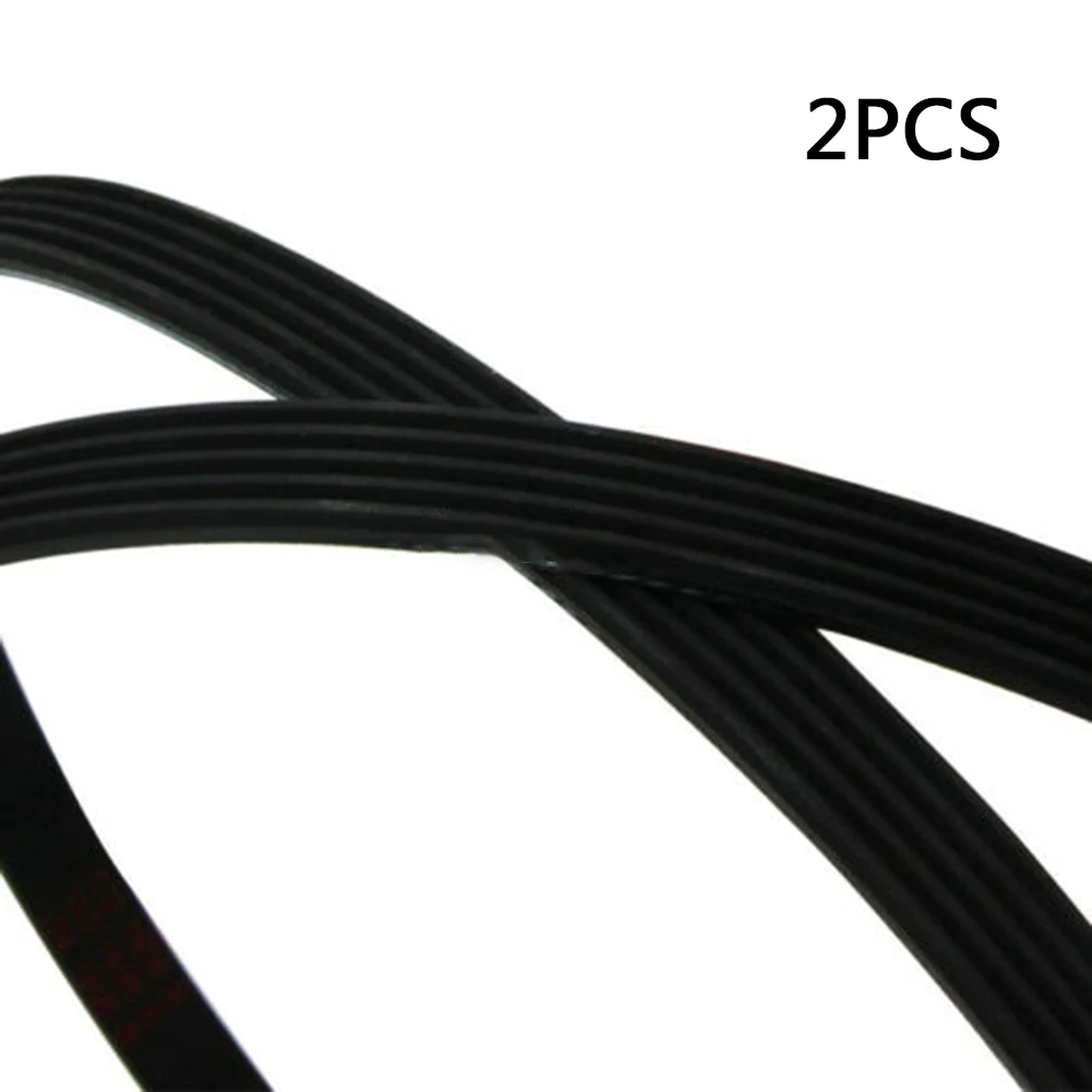 

2pcs Timing Belt 609mm Length Rubber Pulley Belt Replacement Belt 5PJ Belt Synchronous Belt Hardware Transmission Belts