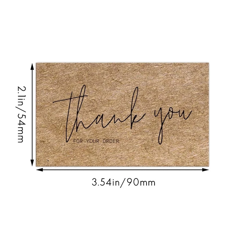 240 Stück schöne Dankeskarte, einfach für Online-Geschäfts, Wertschätzung, Kunden, niedliche Mini-Karten, Geschenkkarten