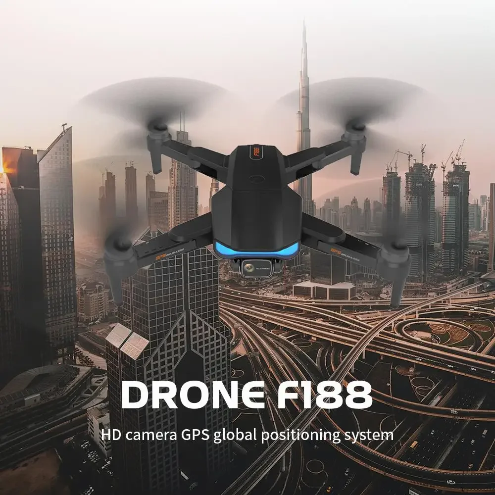 F188 GPS Дрон Профессиональный FPV 6K HD камера дроны жест фото возврат одной кнопкой Радиоуправляемый складной Квадрокоптер вертолет Дрон игрушки