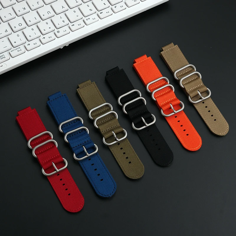 Für casio modifizierte sport nylon uhr armband zubehör dw5600 gwb5600 ga2100 gm2100 GA-2100 GA-2110 gm110 modifiziertes armband