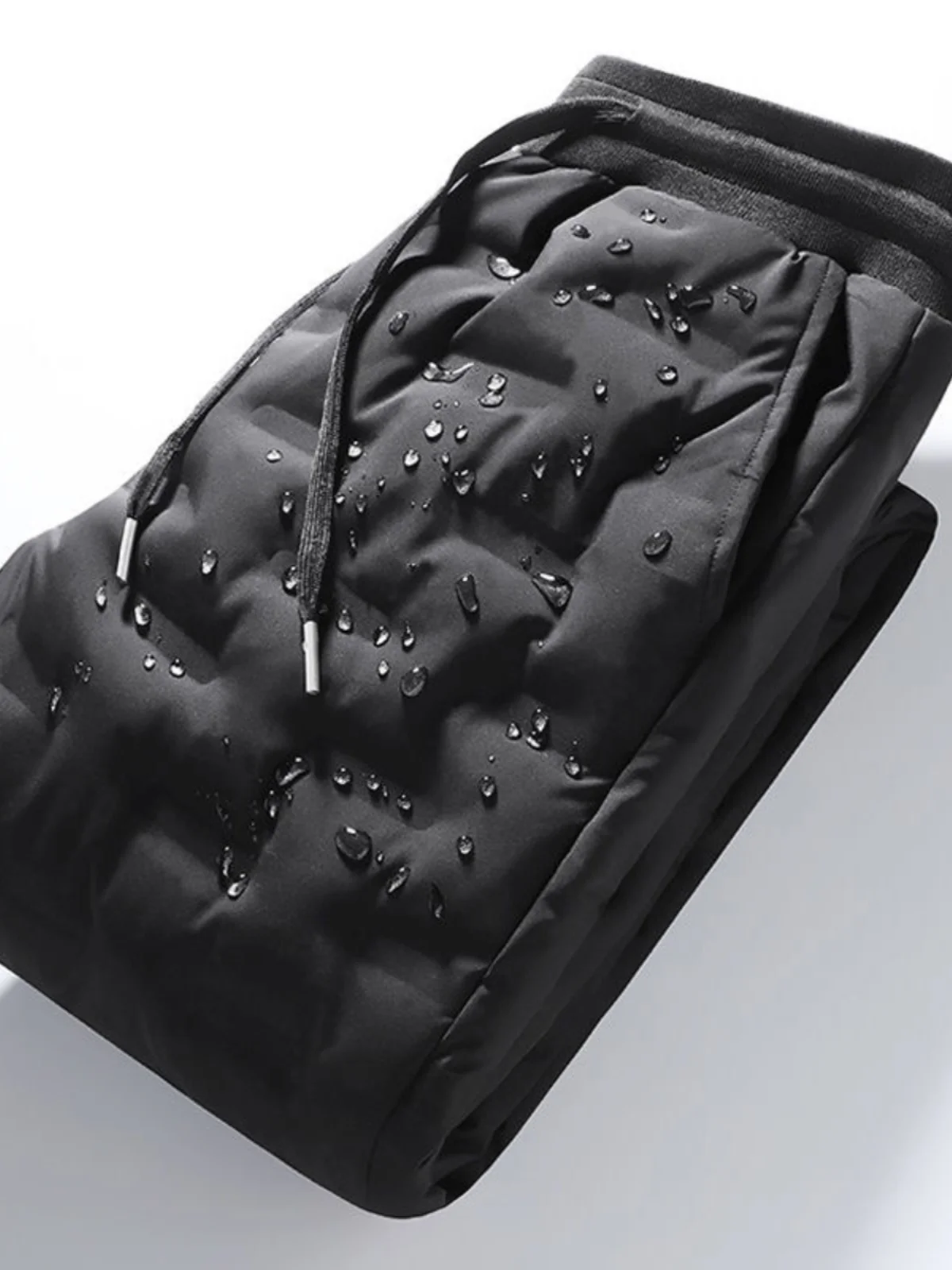 

Мужские зимние брюки из хлопка с флисовой подкладкой, теплые повседневные брюки для активного отдыха, рабочая одежда, молодежные брюки с завязками на талии