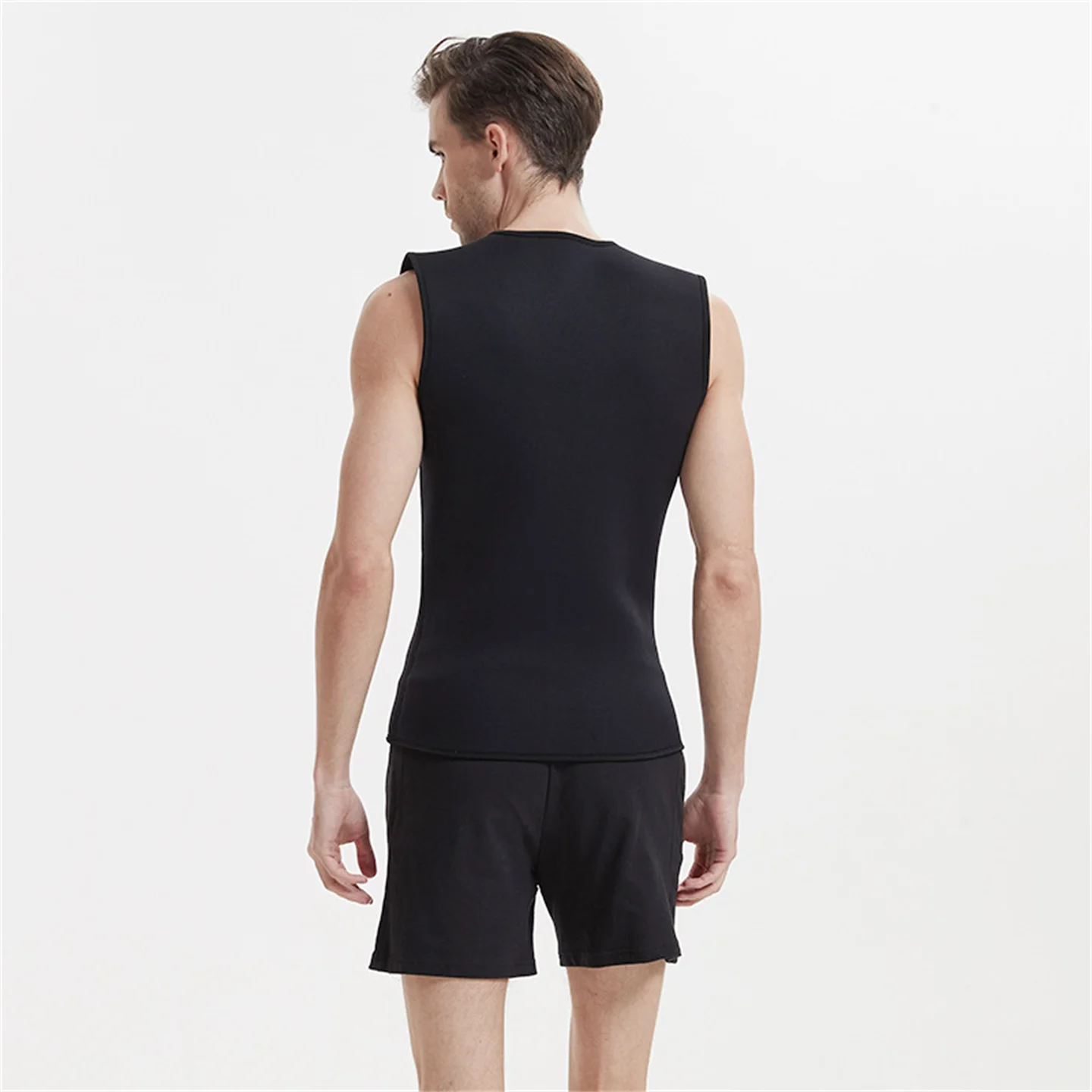 3mm Neoprene Diving Vest Men Snorkeling Tank Top Sleeveless Wetsuit Spearfishing Surfing Sailing Waistcoat Drifting Thermal Vest