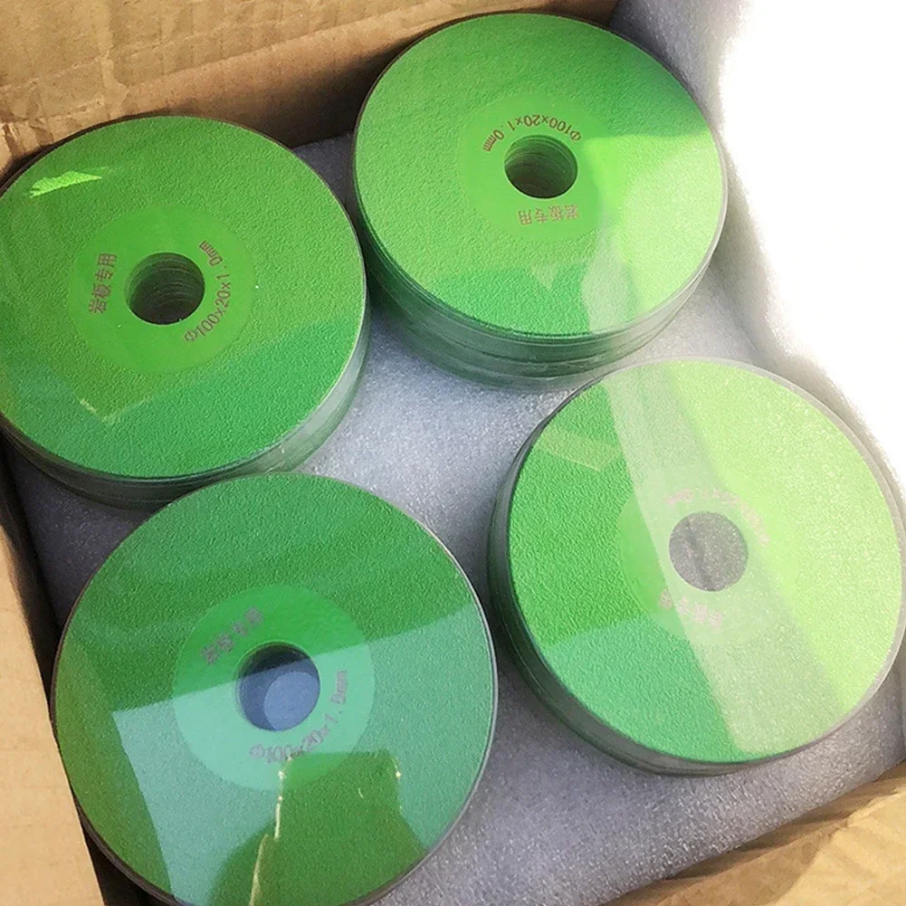 100×20×1mm Inner Hole Glass Cutting Disc Diamond Marble Saw Blade Ceramic Tile Jade Special Polishing Cutting Blade