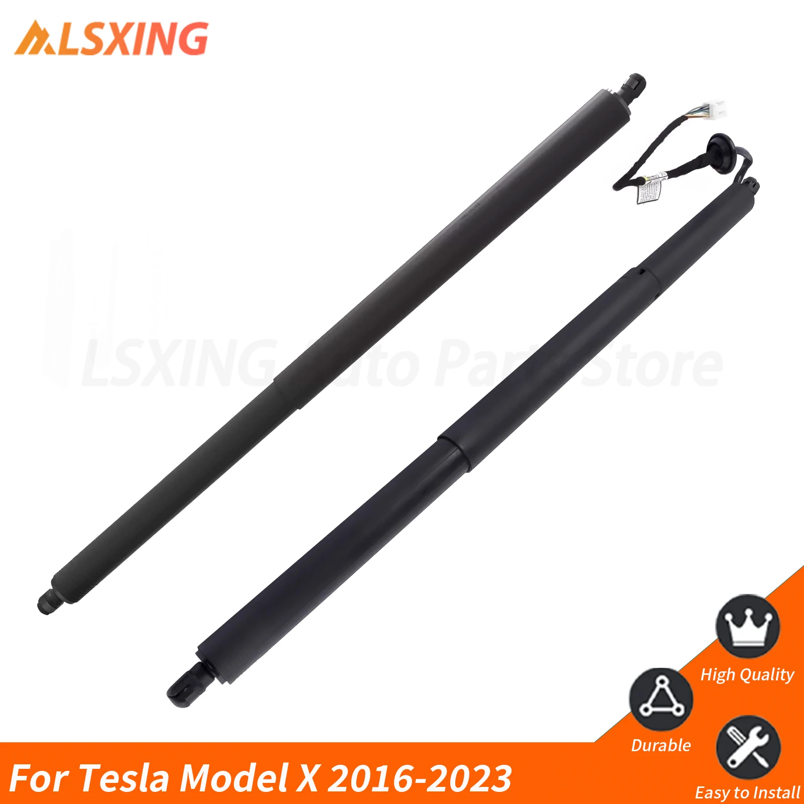 Rear Tailgate Hatch Lift Support Strut For Tesla Model X 2016 2017 2018 - 2023 Shock Power Tailgate Struts 106566400B 112969800A