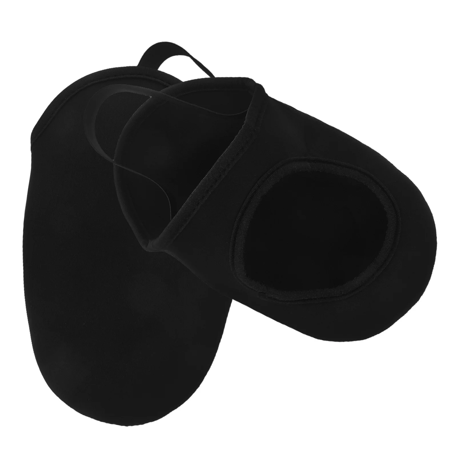 

2Pcs Cycling Shoe Covers Windproof Warm Non-Slip Half Shoe Covers Thermal Bike Riding Overshoes Windproof Shoes Protectors