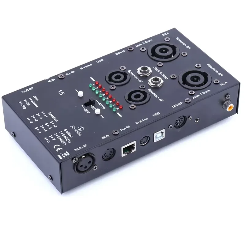 Multifunctional Surveying Instrument Audio Tester, XLR signal Surveying Instrument, Network Connectivity Measurement