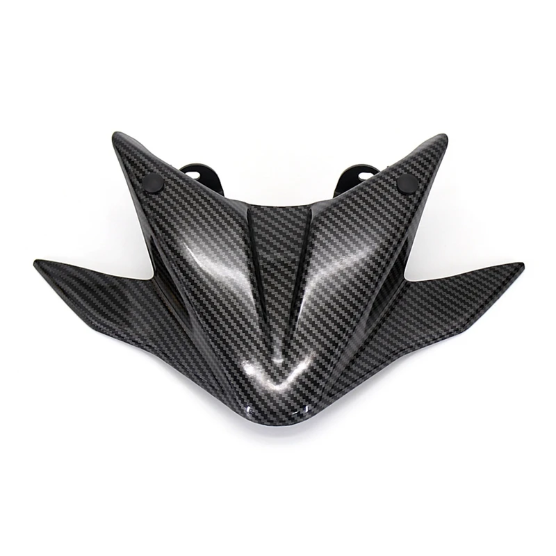 Beak Nose Cone Extension Cover Extra Carbon Fiber Texture Front Wheel Fender For Yamaha Tracer 9 TRACER 900 GT 2021-