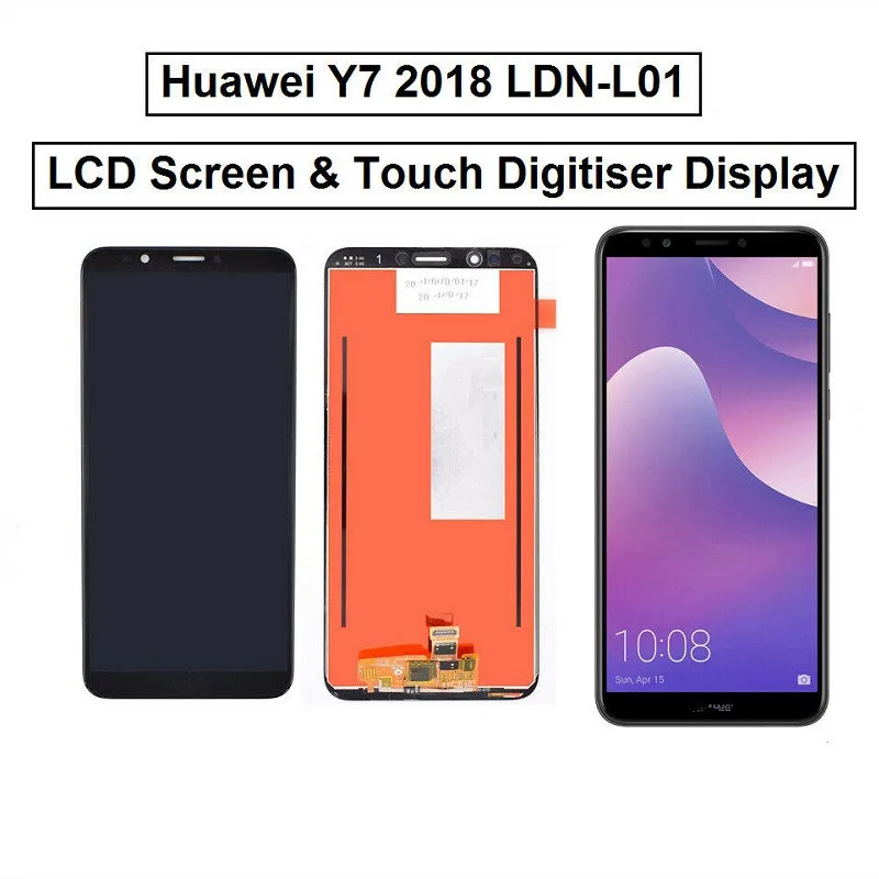 

For Y7 Pro 2018 Display For Huawei Y7 2018 LCD With Touch Screen Digitizer Assembly Y7 Prime 2018 Screen