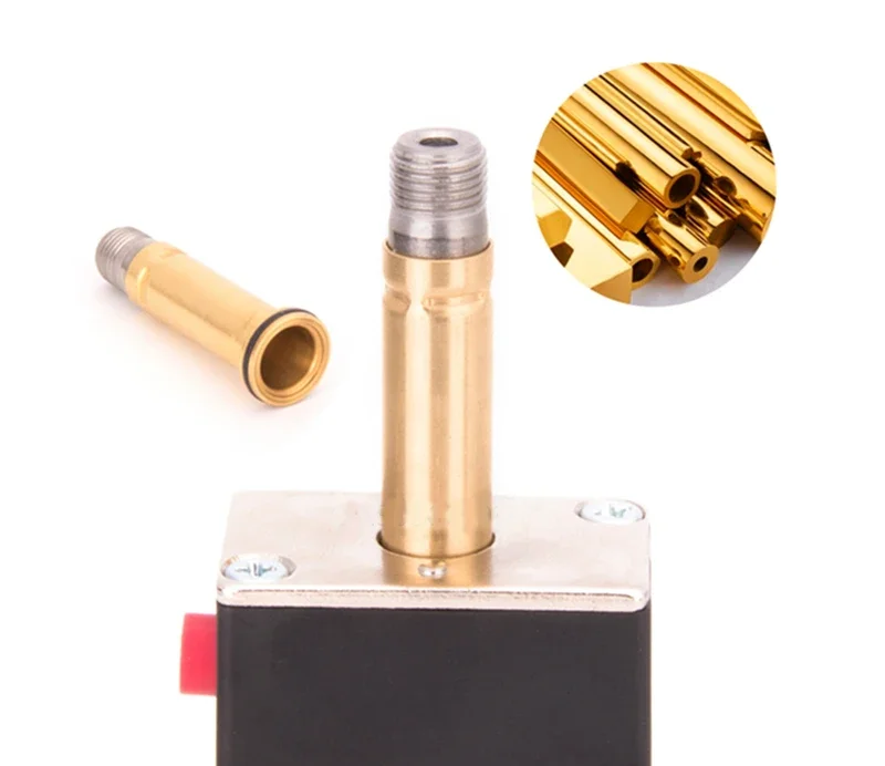 صمام لولبي 4V110-06 1/8 Bsp Air Solenoid Valve 5 Way Port 2 Position Gas Pneumatic Electric Magnetic Valves DC12V 24V 110 V220V Coi الغاز والوقود — تفصيل 3