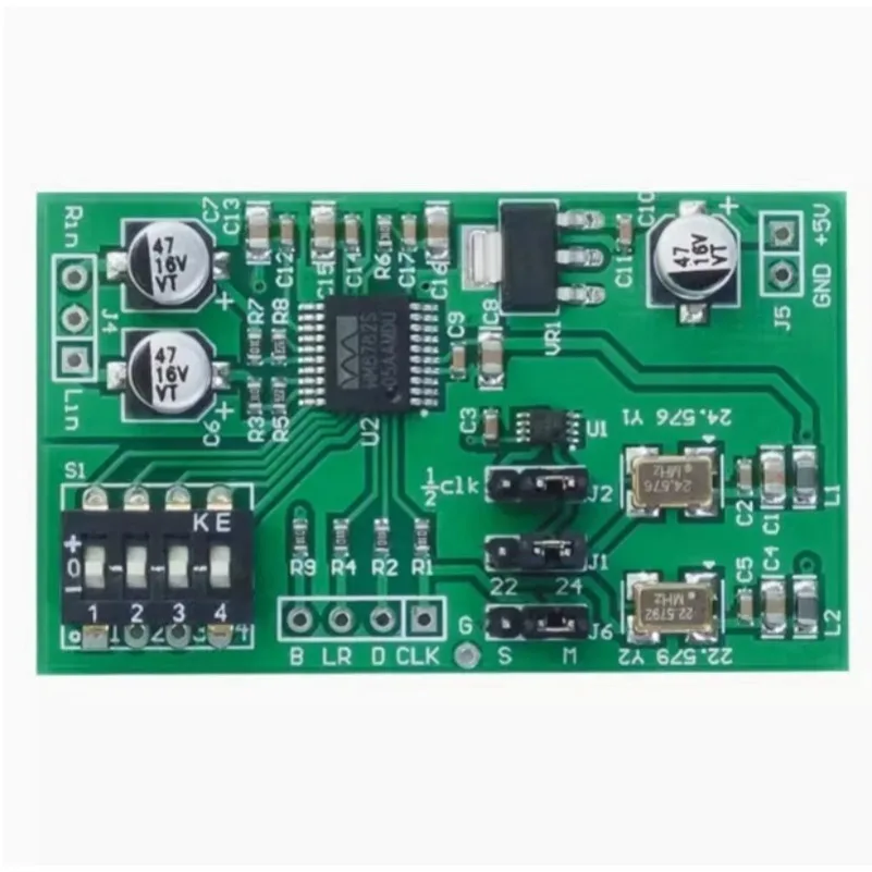 

Nvarcher Dual-channel 24-bit ADC Data Acquisition Card AUX Analog Audio To I2S Left-right Aligned Digital Output 24Bit 196K