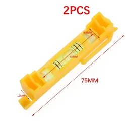 2 pezzi di livella a bolla sospesa, linee tascabili, livellatore per corde a bolle, strumenti per livellatori a bolle orizzontali