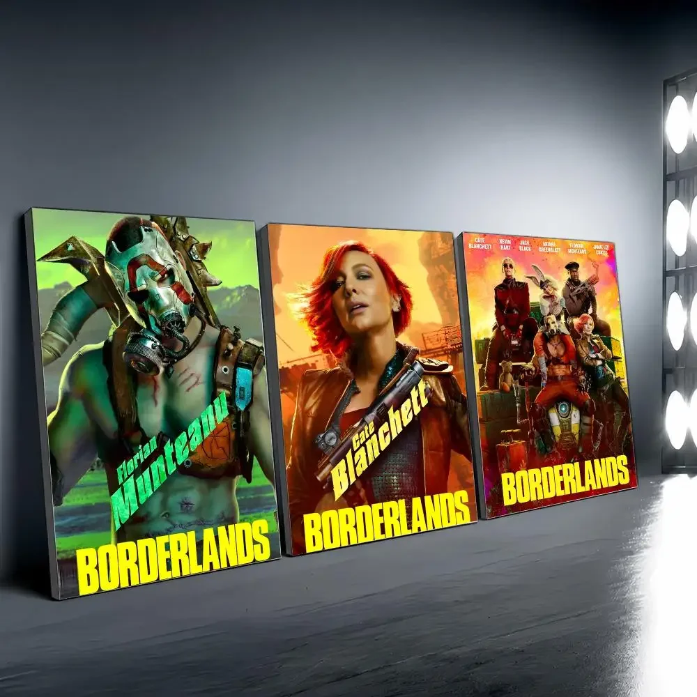 B-BORDERLANDS Game Painting Calligraphy Modern Canvas Wall Art for Bedroom & Living Room | Home Decor Gift