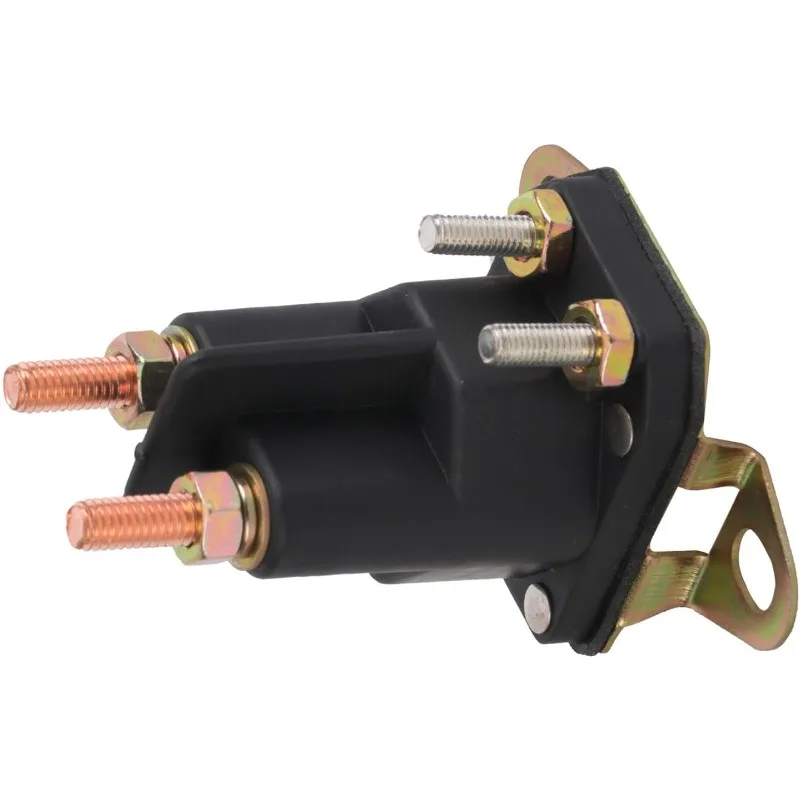 Starter Solenoid 12V 4 Terminal with 2 Hole Bracket 117-1197 For Toro TimeCutter Riding Mower 74360 74363 74365 74366 74370 view 5