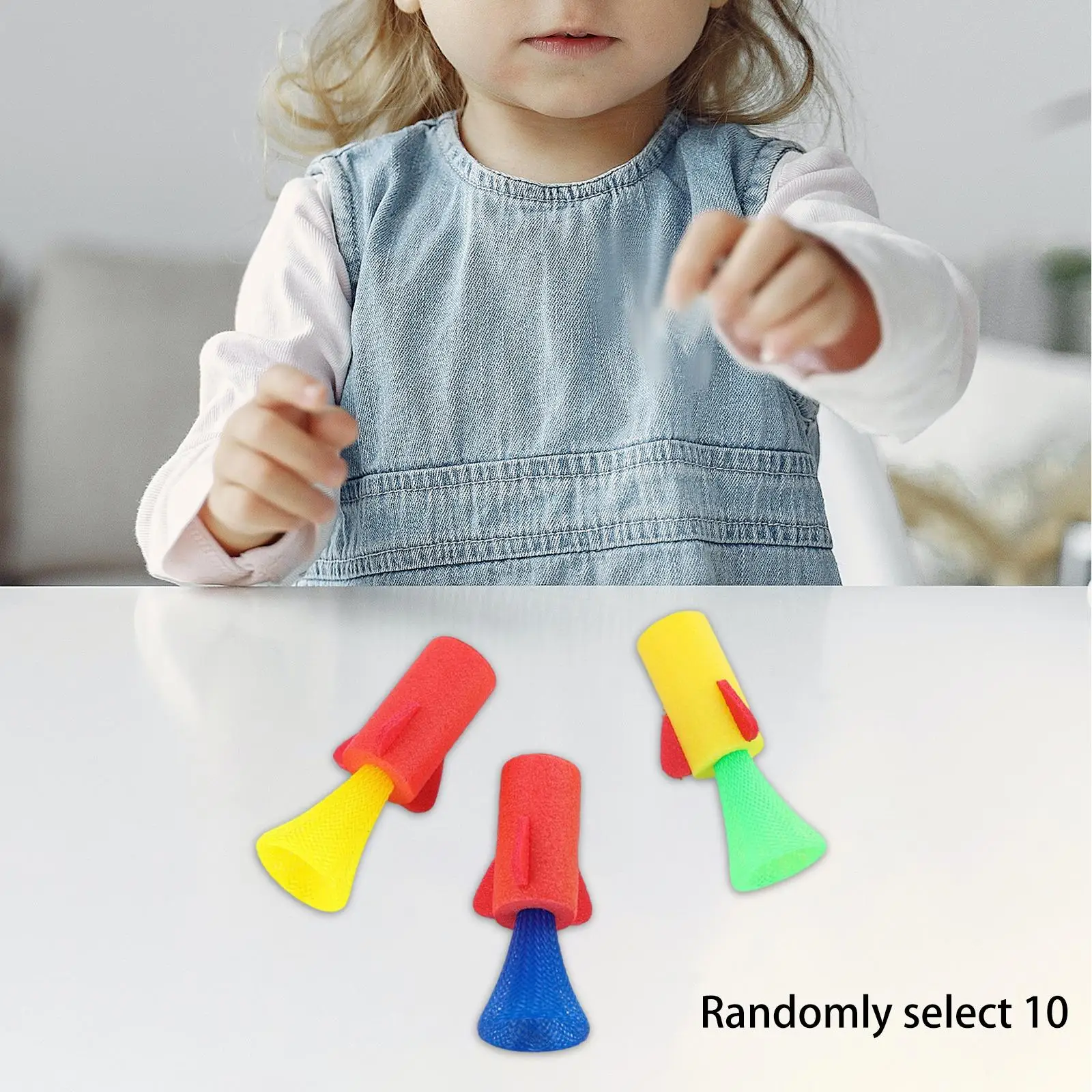 

10 игрушек Jumping Spring Launchers, сувениры для вечеринок, игрушки-попперы с прыжками-ракетами