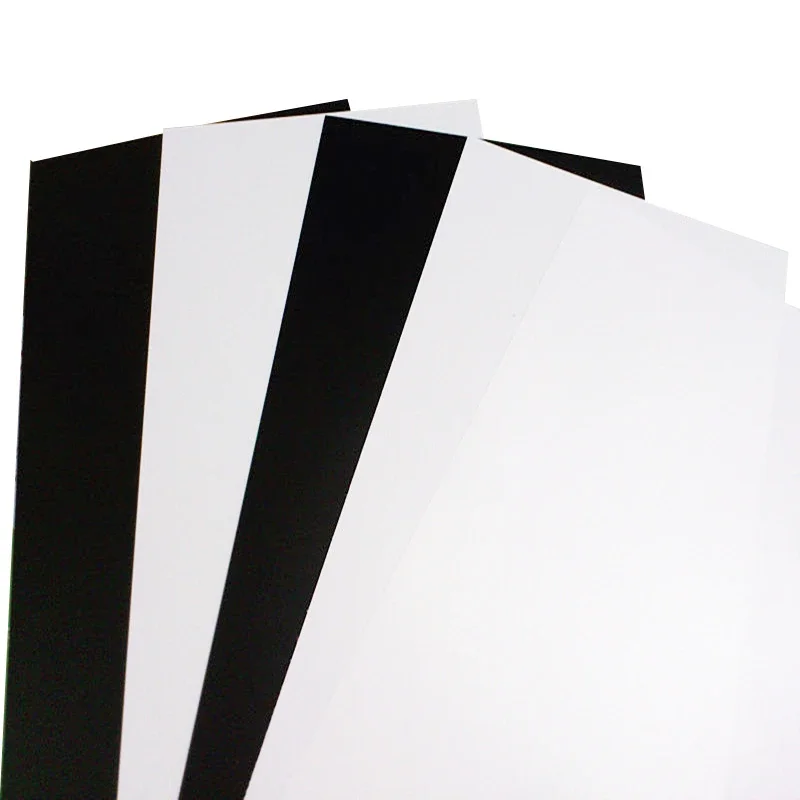 

Hard Plastic Sheet Thin Plate, Black and White PVC Board, Thick 0.2/0.3/0.4/0.5/0.8mm, Size 100X200, 200X200, 200X300mm, 20Pcs